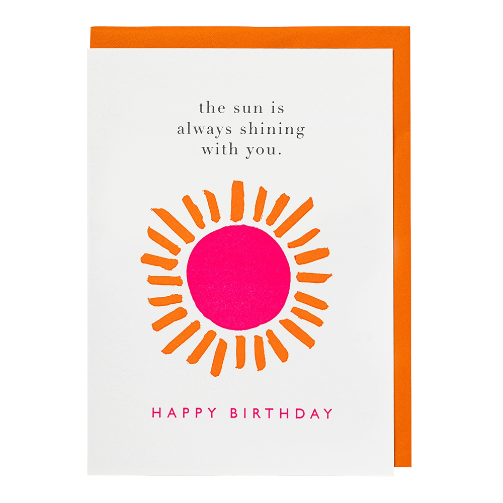 Archivist Grußkarte Birthday Sunshine