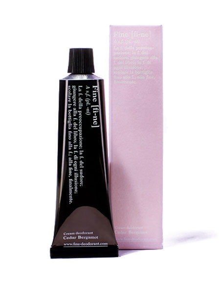 fine Deodorant Cedar/Bergamot Tube 40g