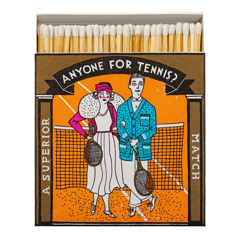 Archivist Safety Matches Anyone for Tennis Matches