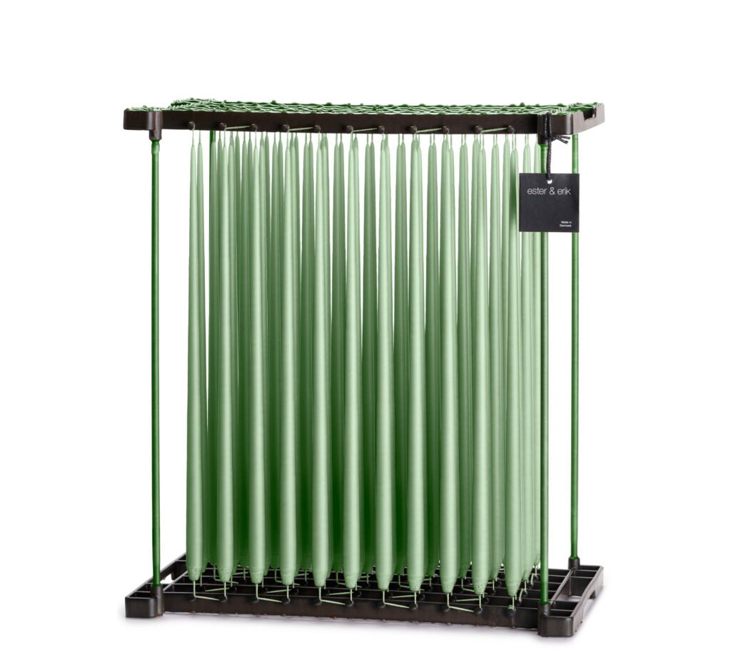 Ester & Erik Spitzkerze Eucalyptus #66 42cm