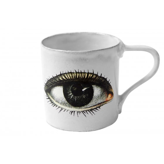 Astier de Villatte Eye Cup L12,5 x B8 x H9 cm