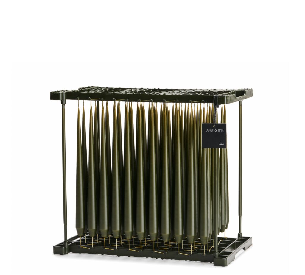 Ester & Erik Peitschenkerze Deep Forest #63 50cm