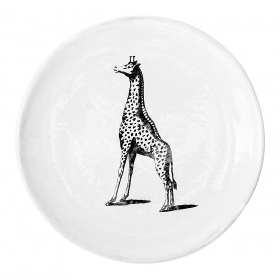 Astier de Villatte John Derian Giraffe Plate L11,5 x B11,5 x H1 cm