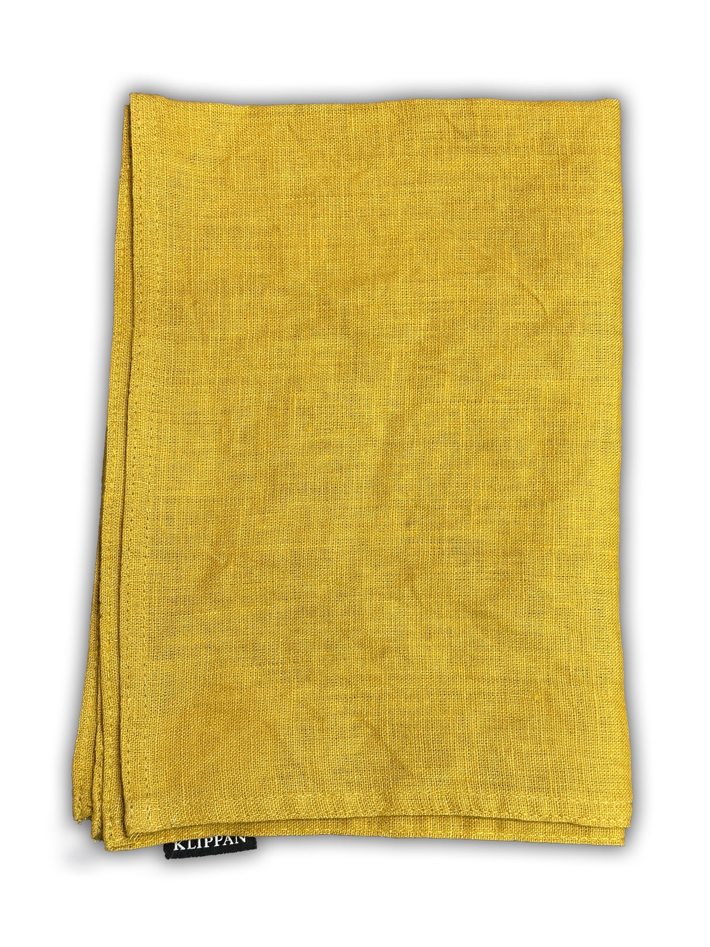 Klippan Yllefabrik Kitchen Towel Linn Mustard