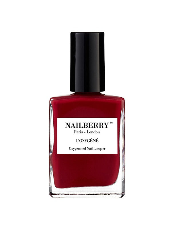 Nailberry Oxy Nail Polish Le temps des cerises 15 ml burgundy deep red