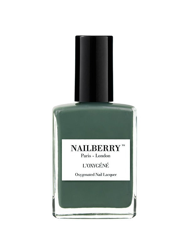 Nailberry Oxy Nail Polish Viva La Vegan 15 ml khaki dark