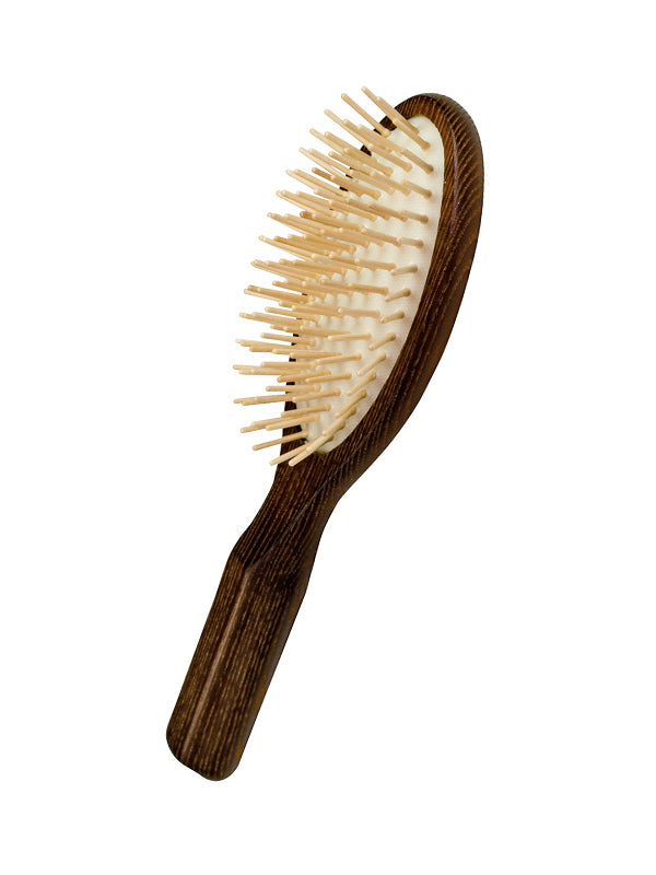 Redecker Thermoholz-Haarbürste 9 Reihen Oval