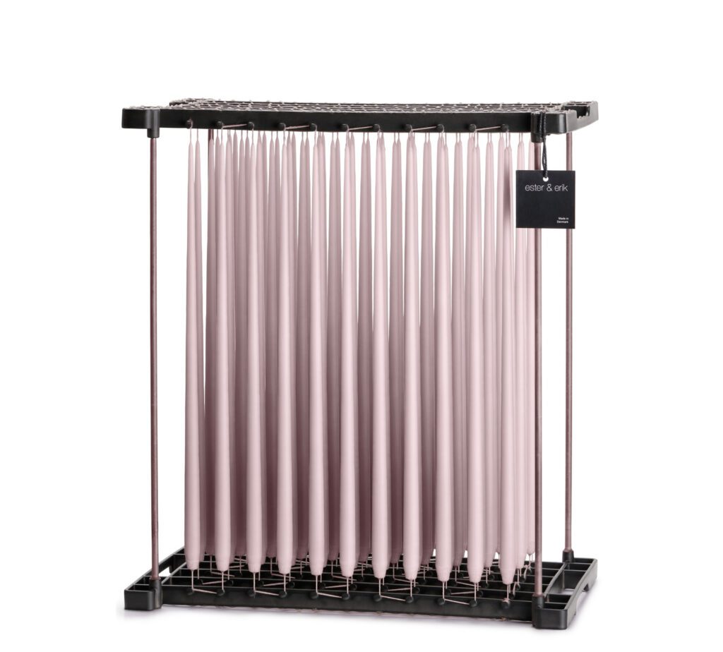 Ester & Erik Spitzkerze Soft Rose #52 42cm