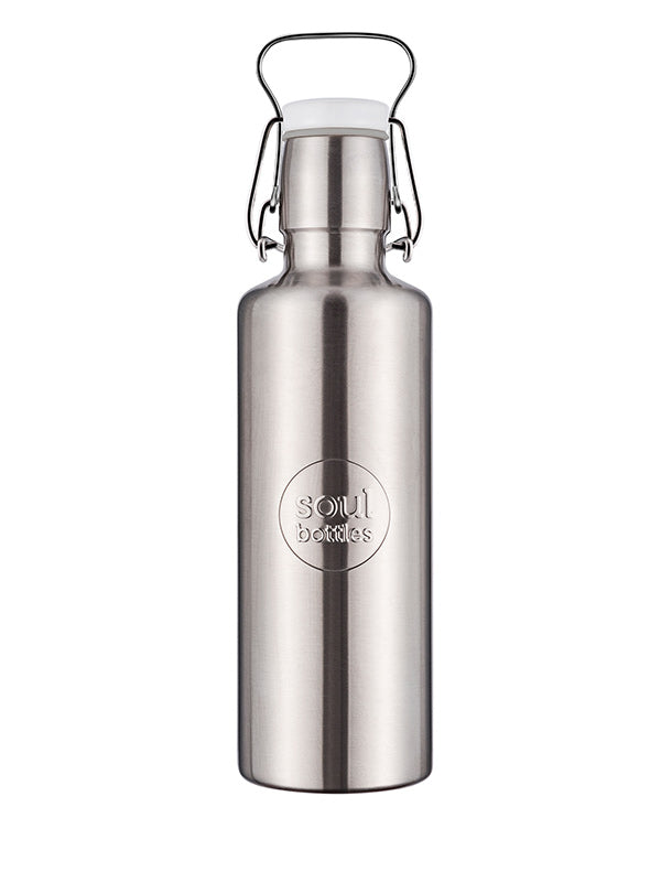 Soulbottles Trinkflasche Steel 0,75 l light