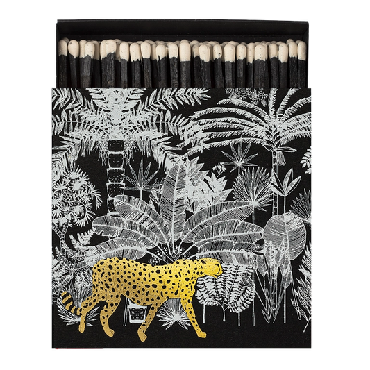 Archivist Safety Matches Black Cheetah in Jungle