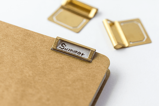 Travelers Company Brass Index Clip 6 Stück