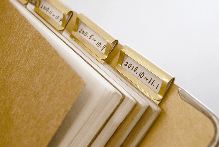 Travelers Company Brass Index Clip 6 Stück