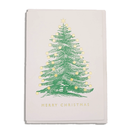 Archivist Grußkarte Christmas Tree Small