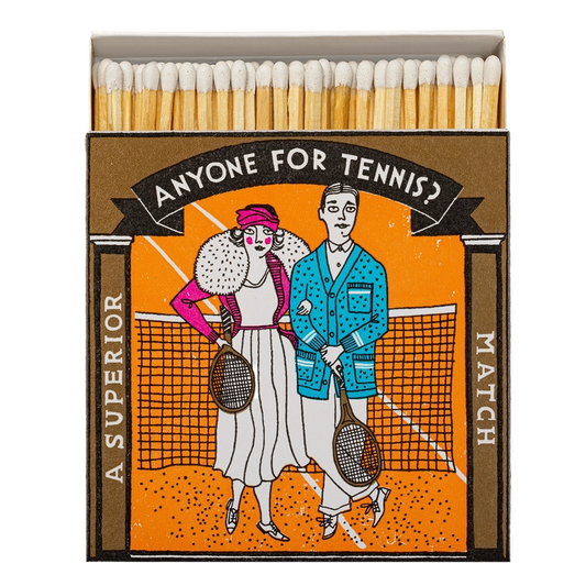 Archivist Safety Matches Anyone for Tennis Matches