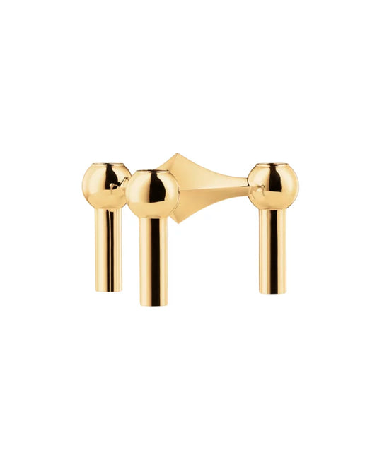 STOFF Nagel Kerzenhalter Solid Brass
