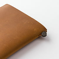 Travelers Company Notebook Leather Cover Camel
