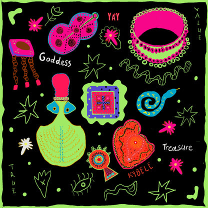 Yày Atelier Bandana 55cm x 55cm