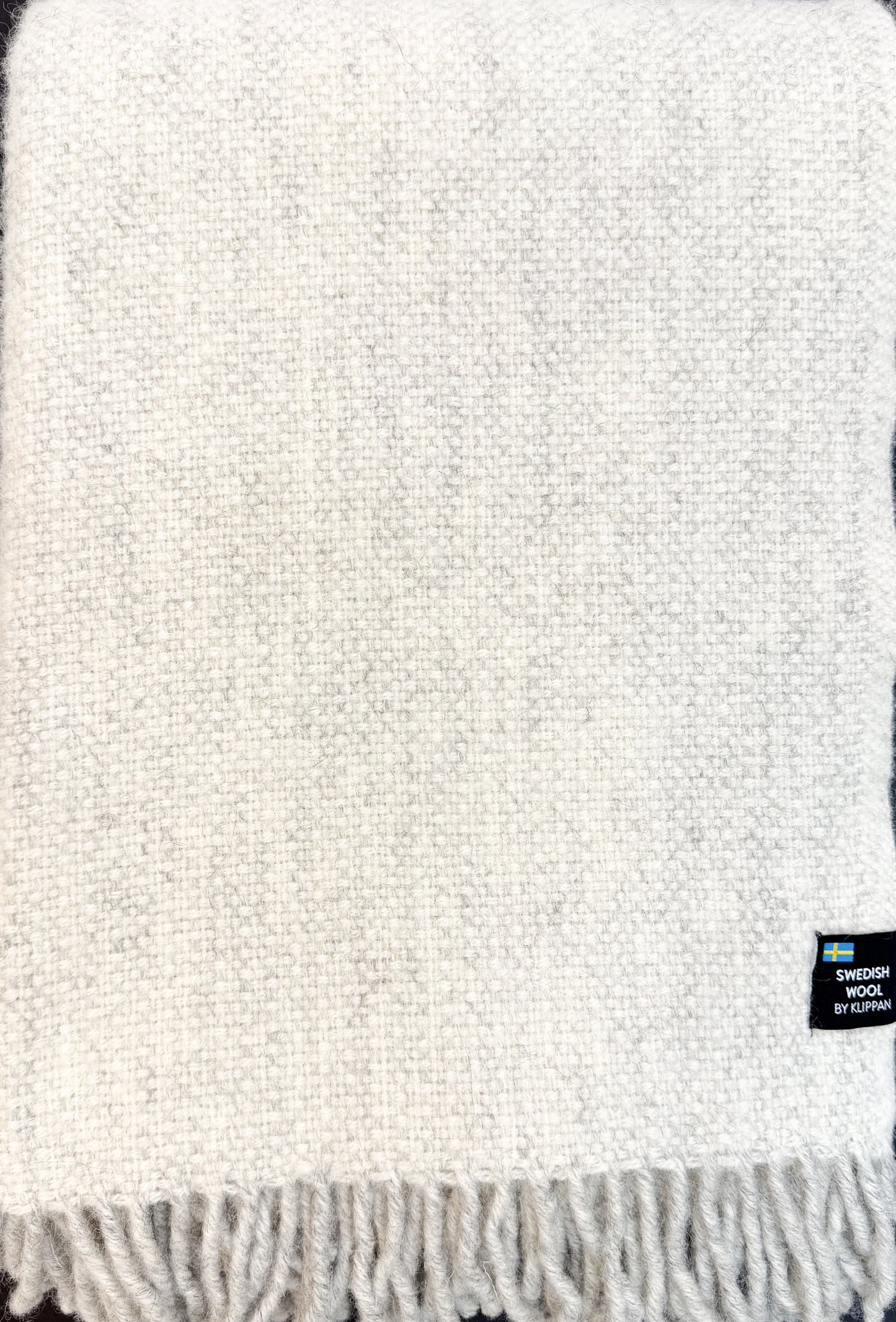 Klippan Yllefabrik Swedish Wool Vide Creme