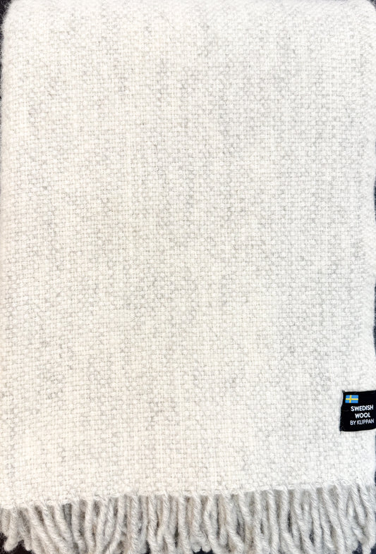 Klippan Yllefabrik Swedish Wool Vide Creme