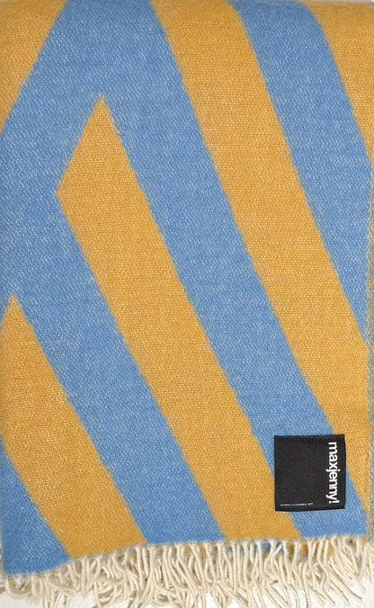 Klippan Yllefabrik Tangent Blue/Caramel