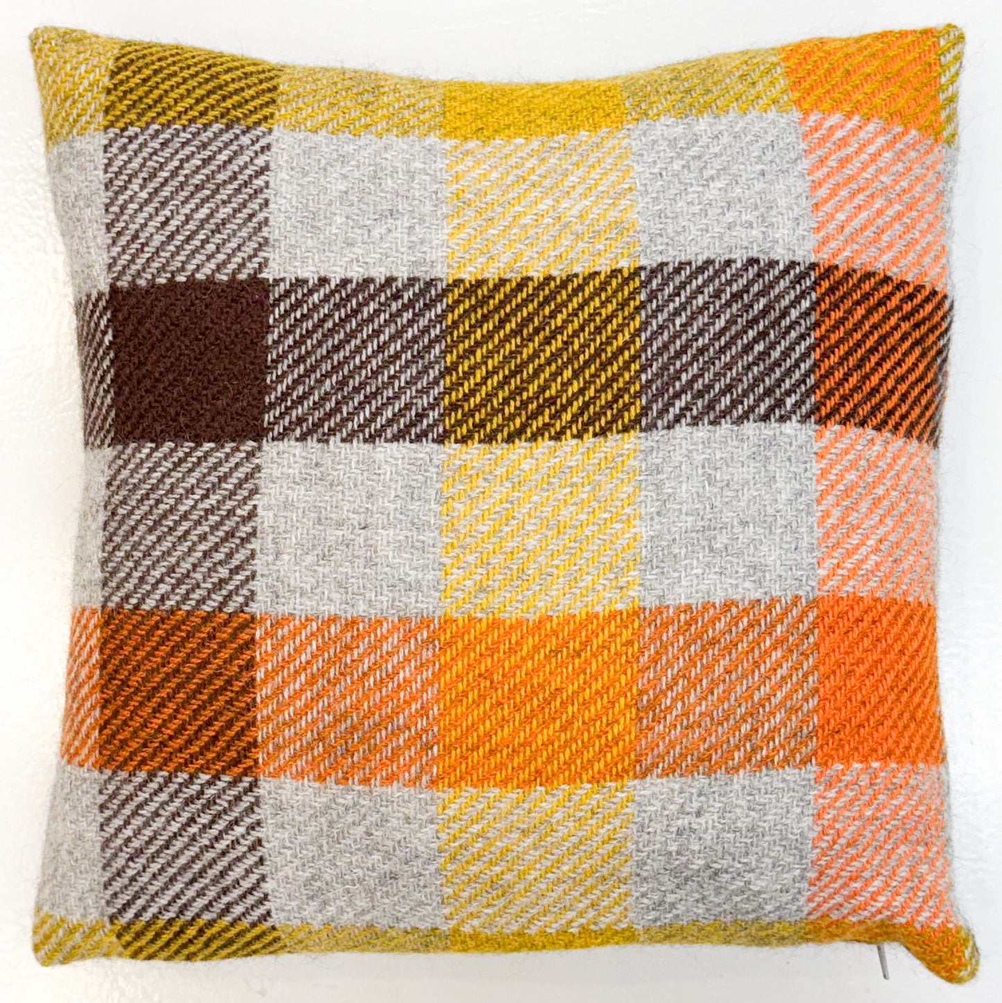 Klippan Yllefabrik Gotland Wool Cushion Multi Yellow