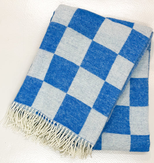Klippan Yllefabrik Tile Blue/White