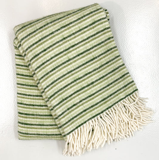 Klippan Yllefabrik Wolldecke 130x180cm Tint Green