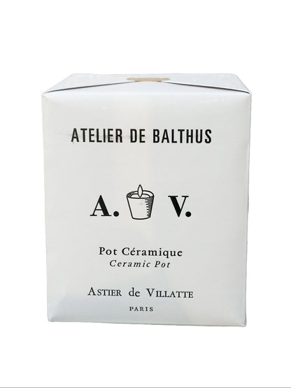 Astier de Villatte Candle Atelier de Balthus Ceramic