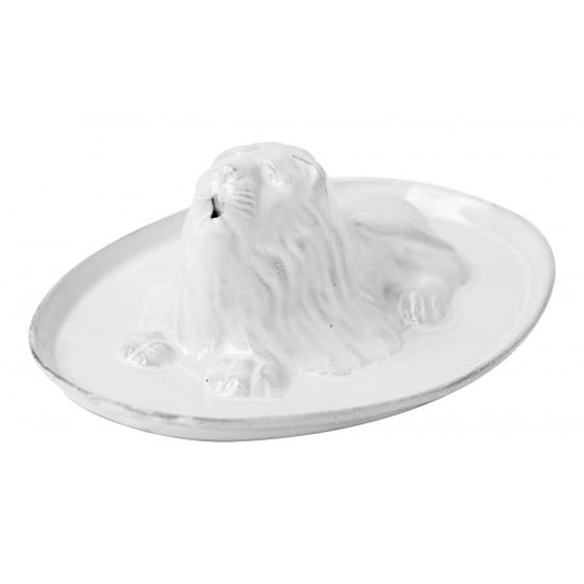 Astier de Villatte Large Lion Incense Holder