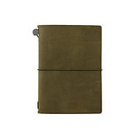 Travelers Company Notebook Leather Cover Olive