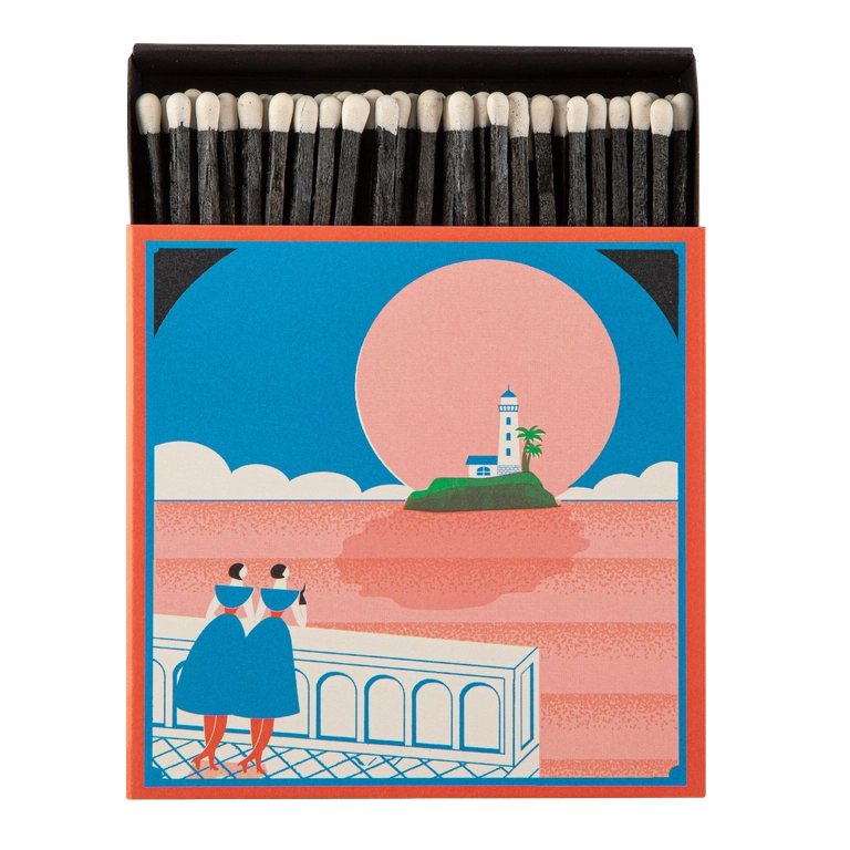 Archivist Safety Matches Lighthouse View