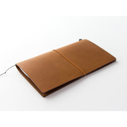 Travelers Company Notebook Leather Cover Camel