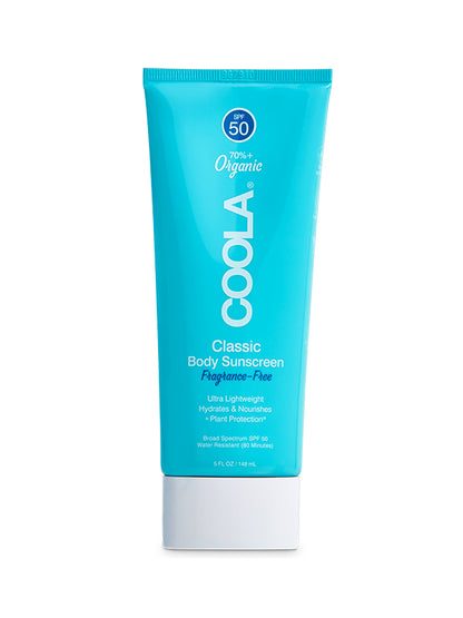 Coola Classic Body SPF 50 - Fragrance-Free 148 ml