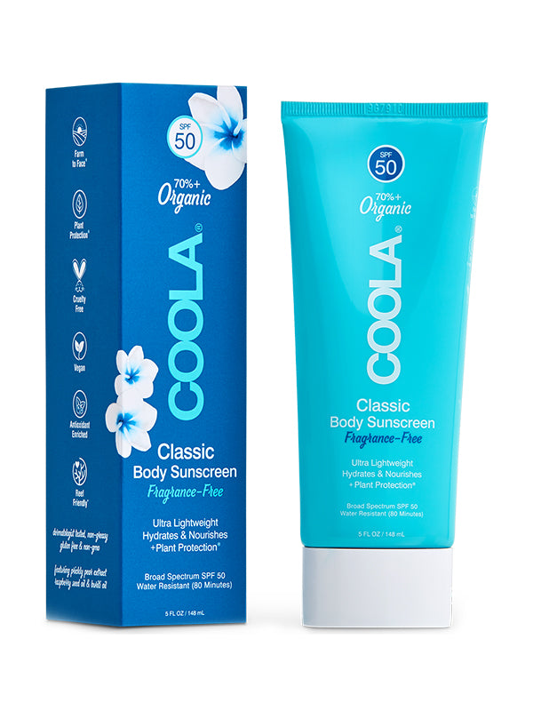 Coola Classic Body SPF 50 - Fragrance-Free 148 ml