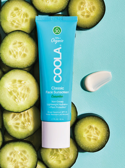 Coola Classic Face SPF 30 - Cucumber 50 ml