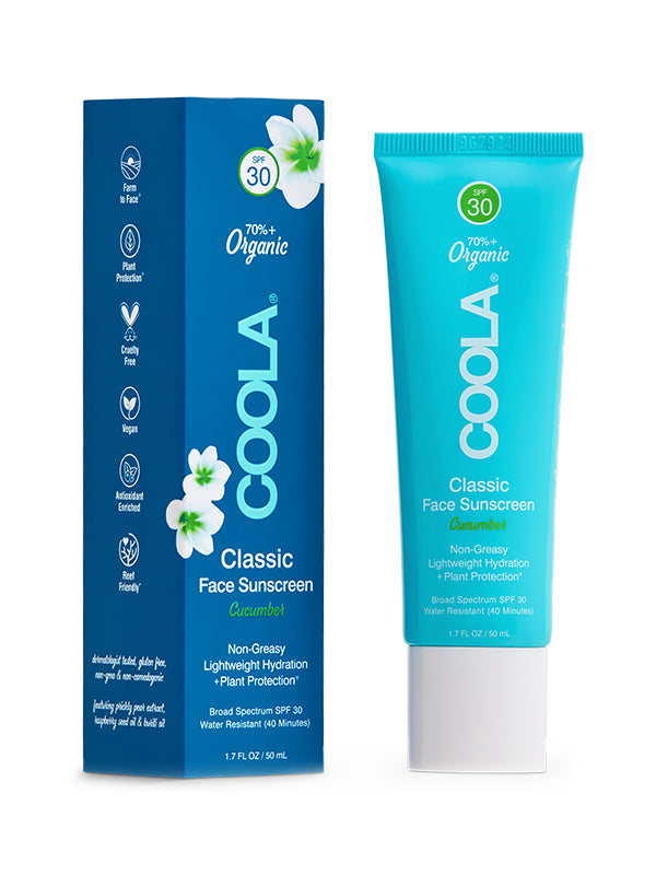 Coola Classic Face SPF 30 - Cucumber 50 ml