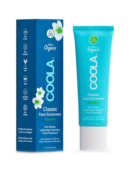 Coola Classic Face SPF 30 - Cucumber 50 ml