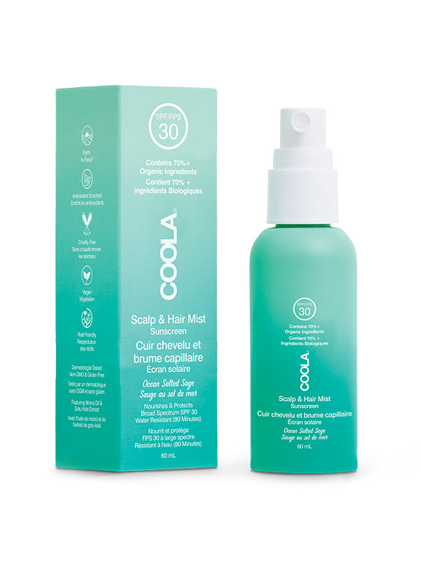 Coola Classic SPF 30 Organic Scalp & Hair Mist 59 ml