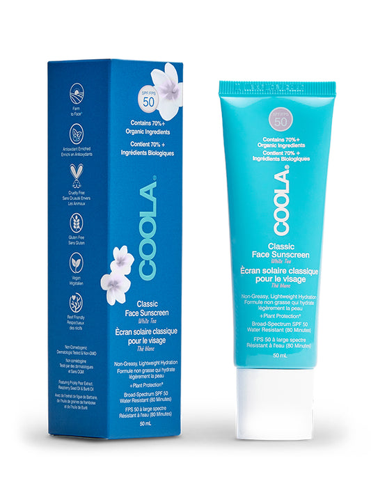 Coola Classic SPF 50  Face Lotion White Tea 50 ml