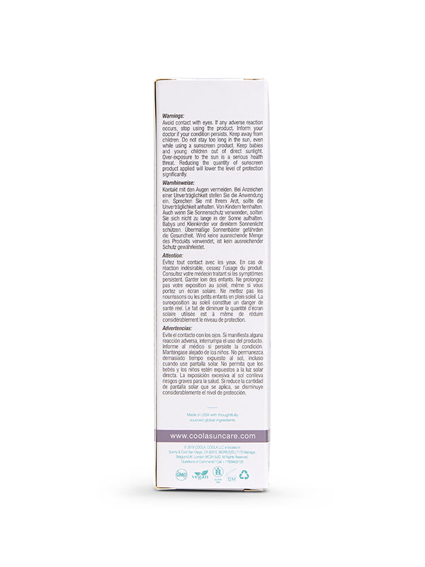 Coola Mineral Face Matte Tinted Moisturizer Spf 30 Unscented 50 ml