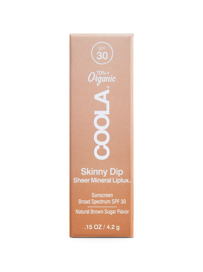 Coola Mineral Liplux SPF30 Skinny Dip