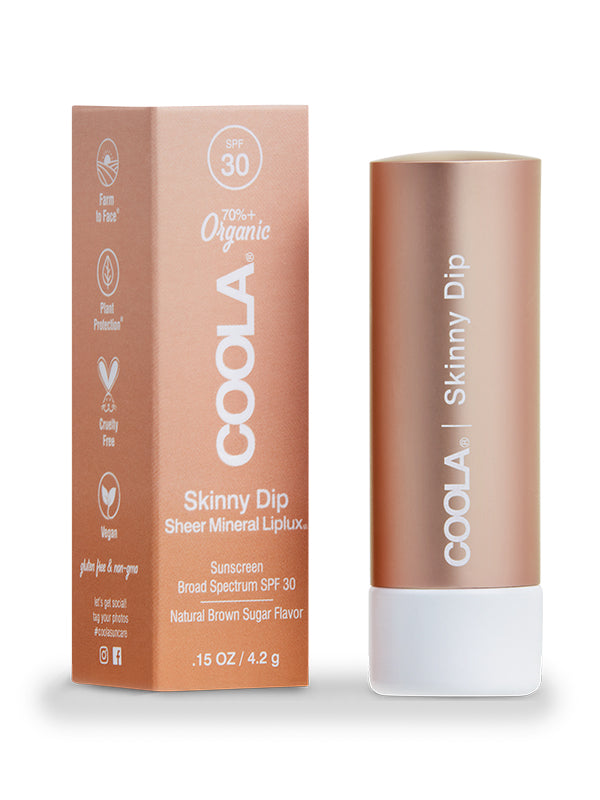 Coola Mineral Liplux SPF30 Skinny Dip
