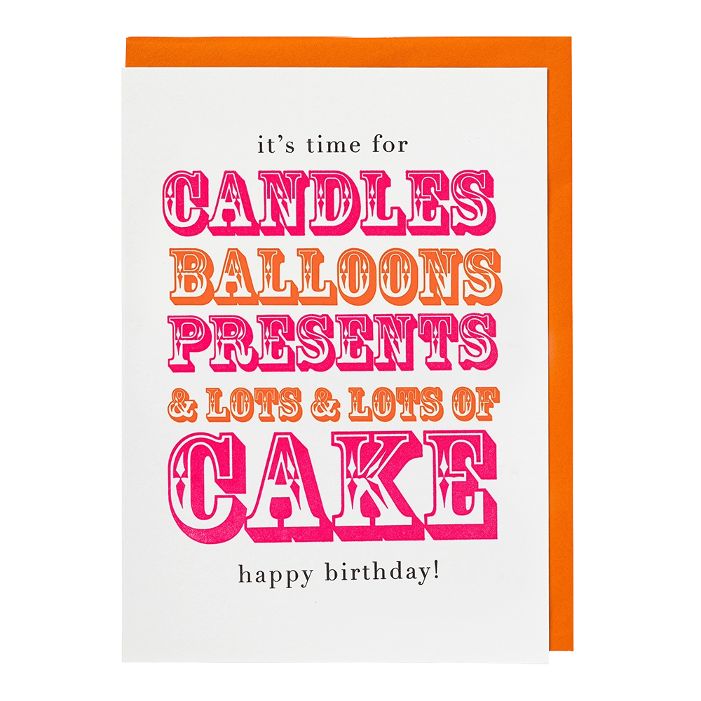 Archivist Grußkarte It's Time for Candles