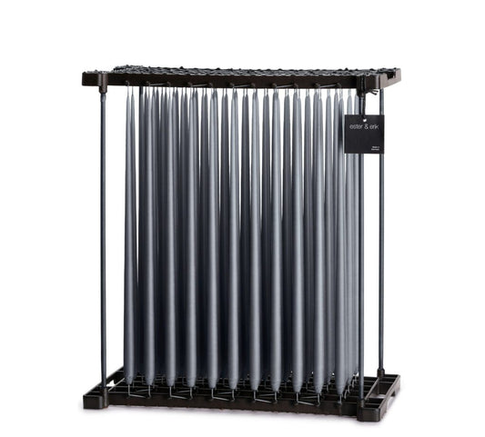 Ester & Erik Spitzkerze Dark Slate #74 42cm