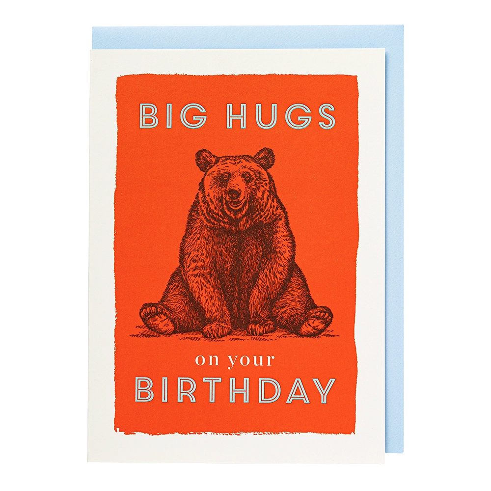 Archivist Grußkarte Birthday Big Hug