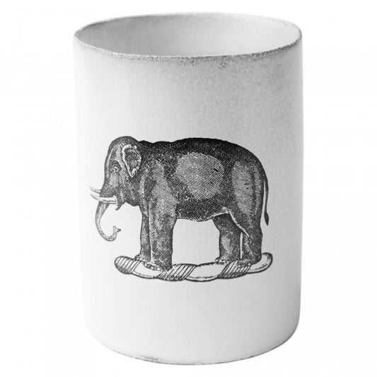 Astier de Villatte John Derian Elephant Vase L7,5 x B7,5 x H12,5 cm
