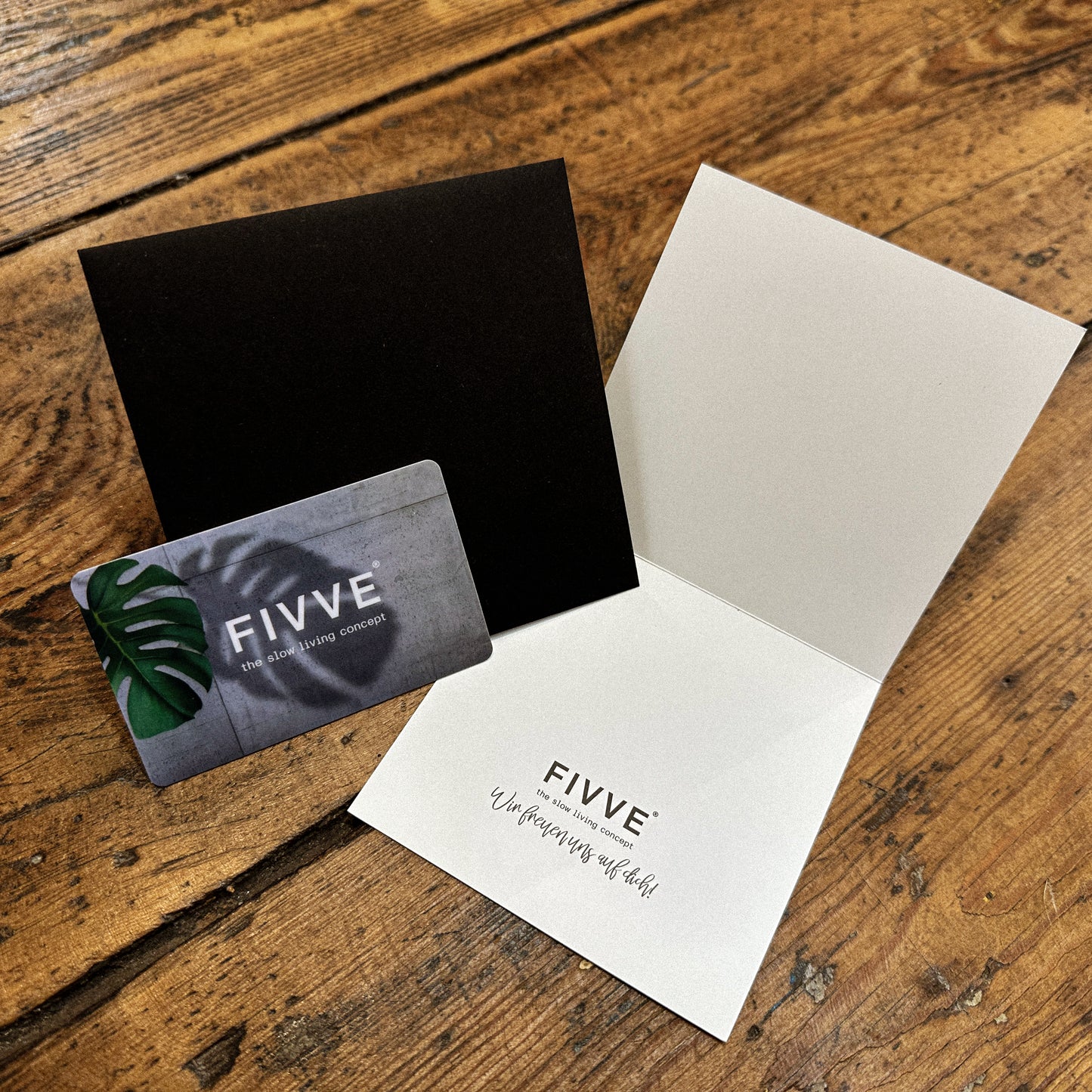 FIVVE Geschenkgutschein KARTE