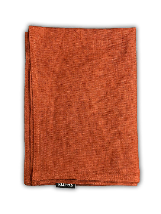 Klippan Yllefabrik Kitchen Towel Linn Rust Red