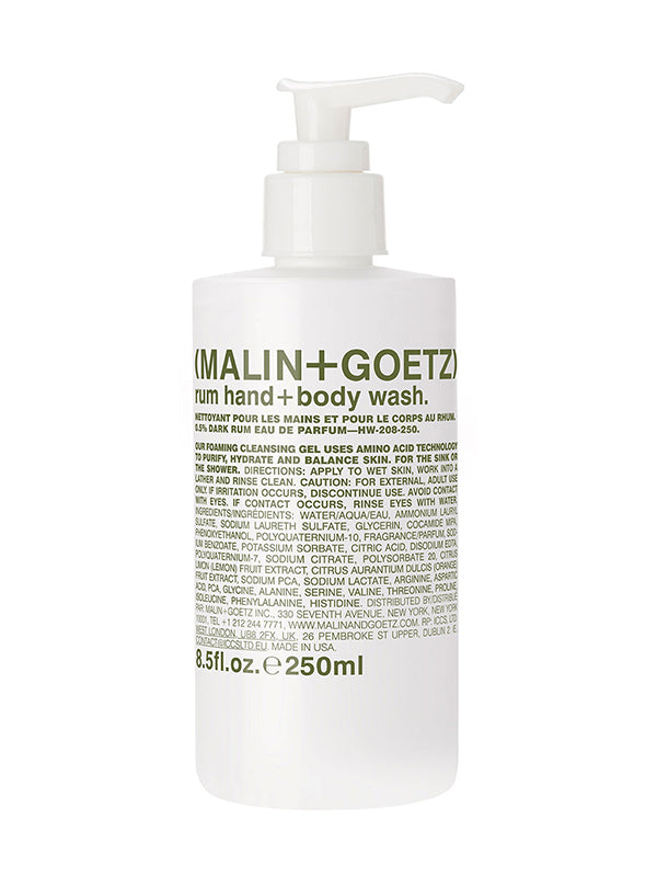 MALIN+GOETZ Rum Hand + Body Wash