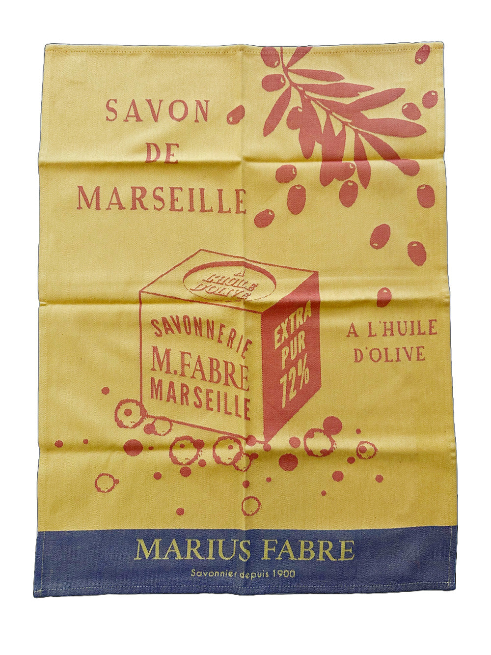 Marius Fabre Küchentuch 50x70cm Savon de Marseille
